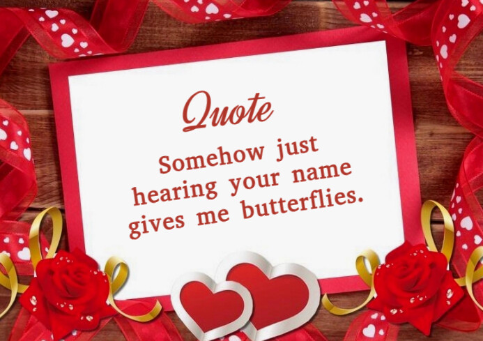 Maximalist Love Quote  A4 template