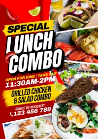 Maximalist Lunch Combo A5 template