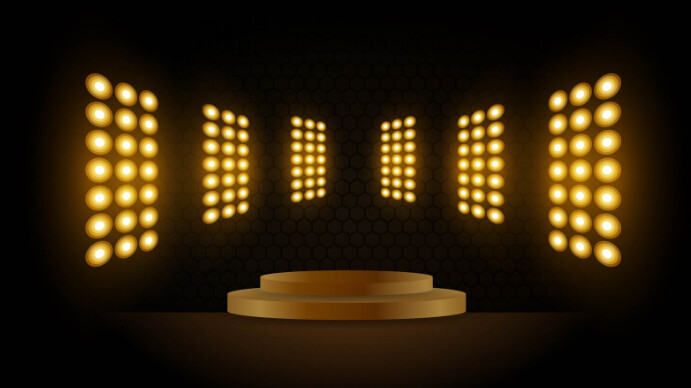 Maximalist Luxury Background  Digital Display (16:9) template