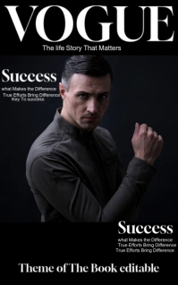 Maximalist Man Magazine  Kindle/book Covers Sampul Kindle/Buku template