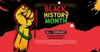 Maximalist Maximalist Black History Month Facebook Event Cover template