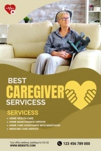 Maximalist Maximalist Caregiver Service Pinterest Graphic template