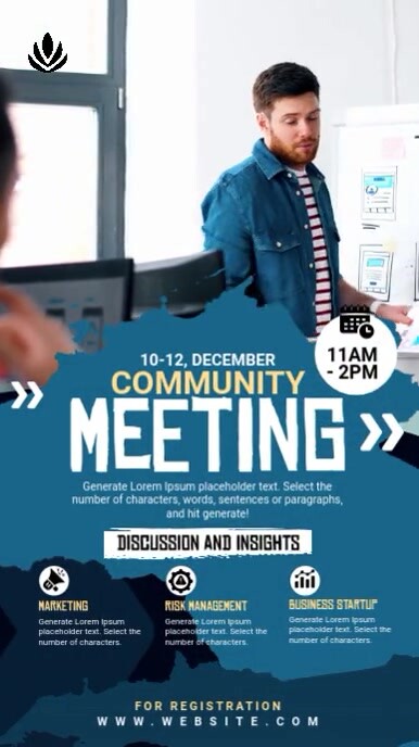 Maximalist Meet & Greet Digital Display Digital Display (9:16) template