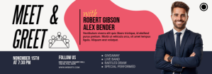 白色 Maximalist Meet & Greet Tumblr Banner Tumblr Banner Tumblr-banner Template