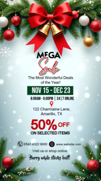 Maximalist Mega Sale  Instagram Story template