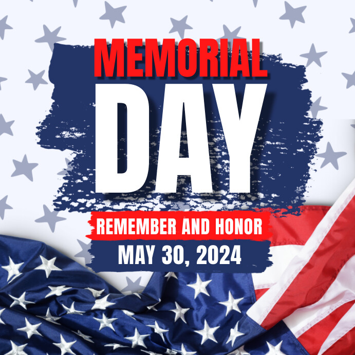 Copy of Maximalist Memorial Day Instagram Post | PosterMyWall