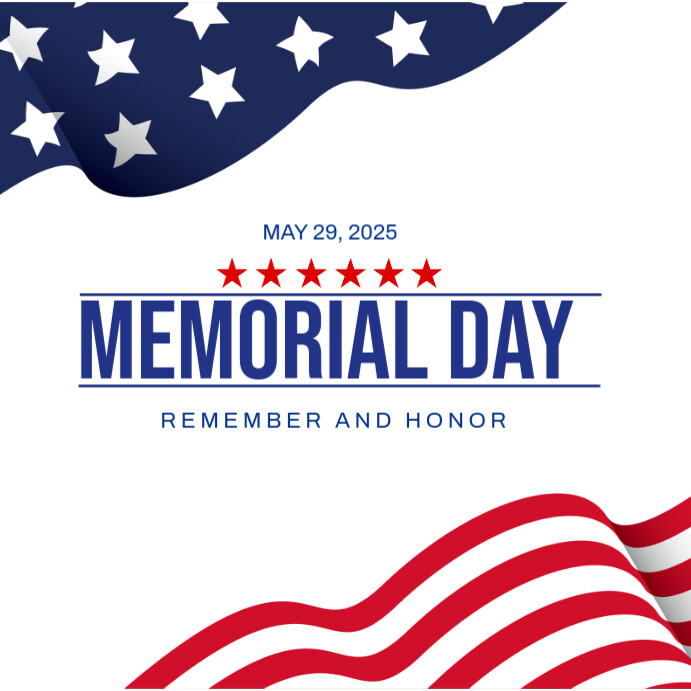 Plantilla de Maximalist Memorial Day Instagram Post | PosterMyWall