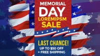 Maximalist Memorial Day Sale  Digital Display (16:9) template