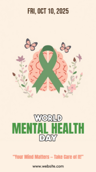 Maximalist Mental Health Day Instagram Story template