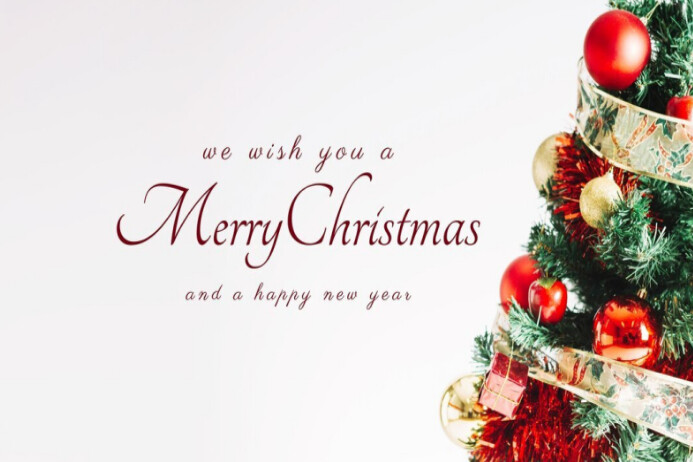 Plantilla de Maximalist Merry Christmas And Happy New Year Poster ...