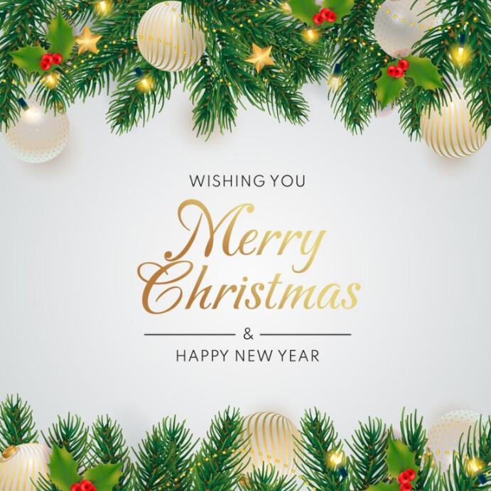Copy of Maximalist Merry Christmas And Happy New Year Instagram Post ...