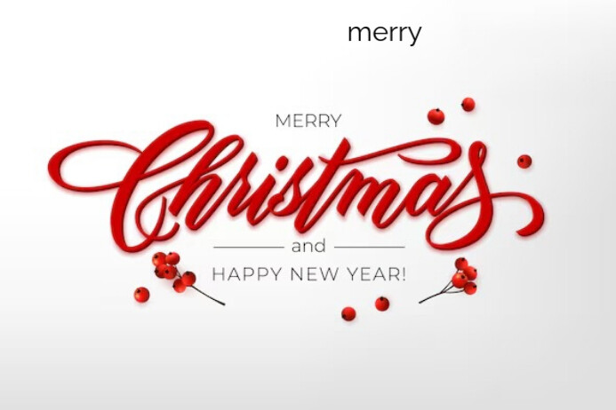 Copy of Maximalist Merry Christmas And Happy New Year Poster | PosterMyWall