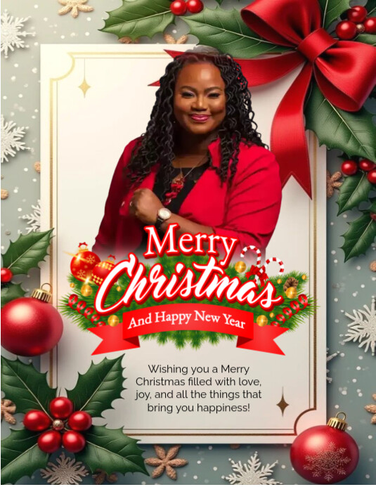 Copy of Maximalist Merry Christmas Flyer (us Letter) | PosterMyWall