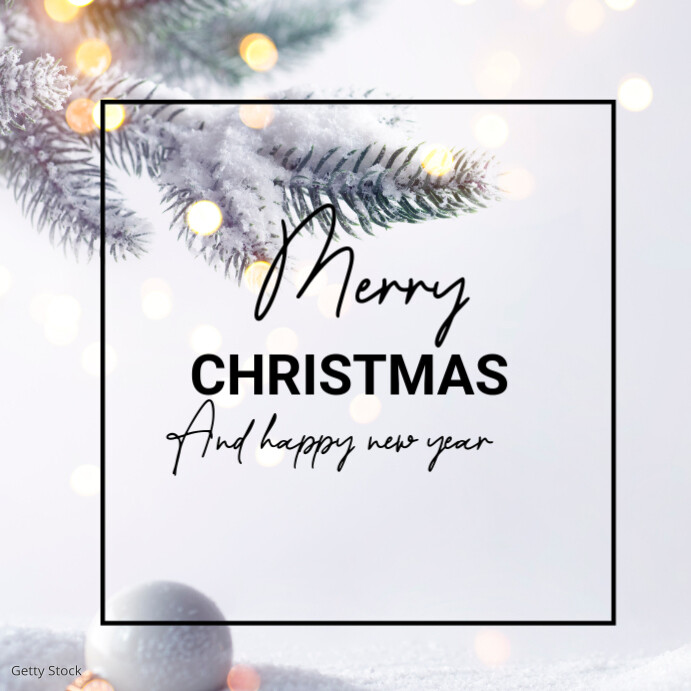 Copy of Maximalist Merry Christmas Instagram Post | PosterMyWall