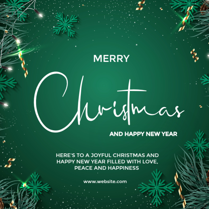 Plantilla de Maximalist Merry Christmas Instagram Post | PosterMyWall
