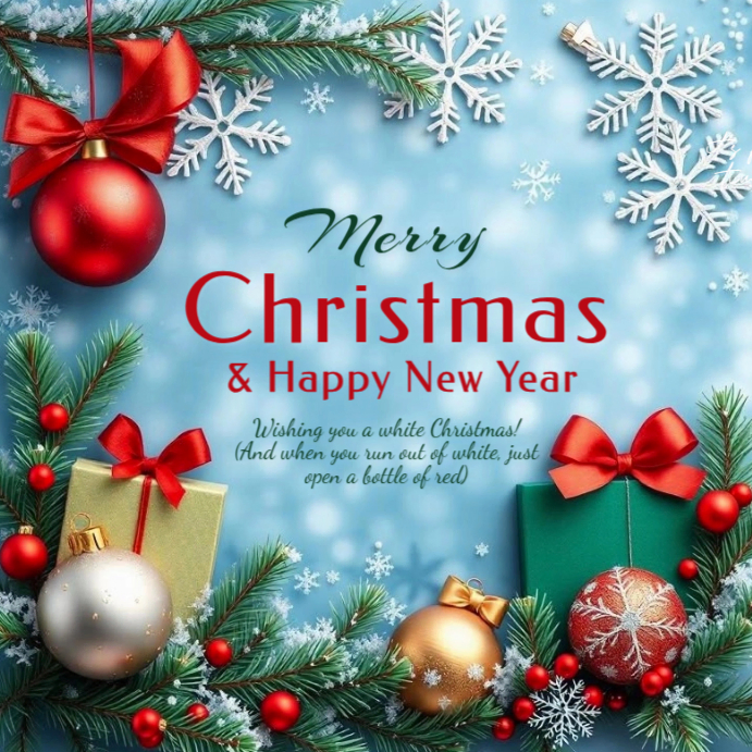 Plantilla de Maximalist Merry Christmas Instagram Post | PosterMyWall