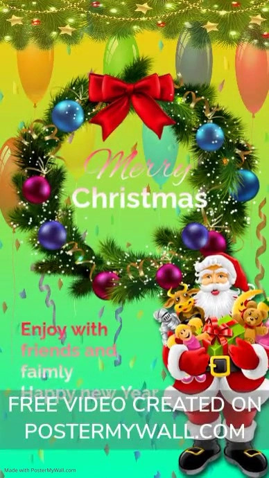 Copy of Maximalist Merry Christmas Instagram Reel | PosterMyWall