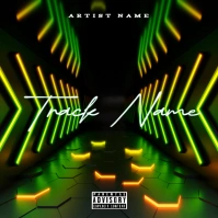 Maximalist Mixtape Cover  Album Cover Okładka albumu template