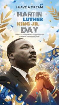 Maximalist Mlk Day Instagram Story template
