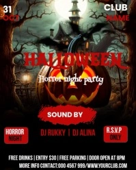 Maximalist Monsters & Magic Night Instagram Portrait template