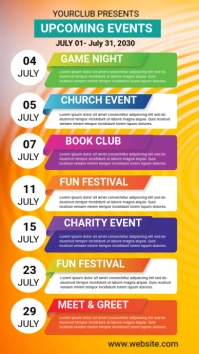 Maximalist Monthly Event Whatsapp Status template