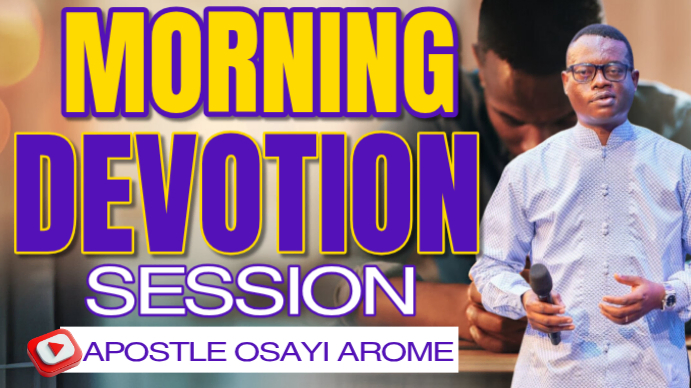 Maximalist Morning Devotion Youtube Thumbnail Template | PosterMyWall