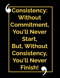 Maximalist Motivational Poster Flyer (us Letter) template