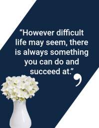 Maximalist Motivational Poster Flyer (us Letter) template