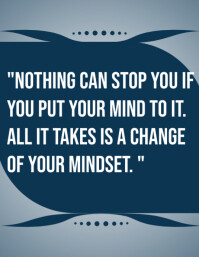 Maximalist Motivational Poster Flyer (us Letter) template