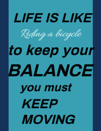 Maximalist Motivational Poster Flyer (us Letter) Volante (Carta US) template