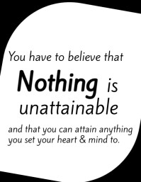 Maximalist Motivational Poster Flyer (us Letter) template