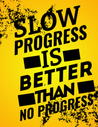 Maximalist Motivational Poster Flyer (us Letter) Volante (Carta US) template