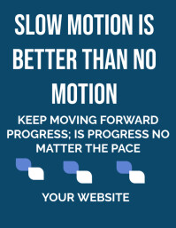 Maximalist Motivational Poster Flyer (us Letter) template