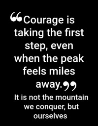 Maximalist Motivational Poster Flyer (us Letter) Volante (Carta US) template