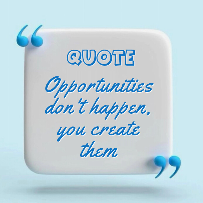 Maximalist Motivational Quote  Instagram Post template