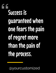 Maximalist Motivational Quote Your Story Flyer (us Letter) Pamflet (Letter AS) template