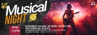 Maximalist Musical Event Facebook Cover Facebook Cover Photo template