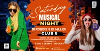 Maximalist Musical Party Facebook Event Cover template