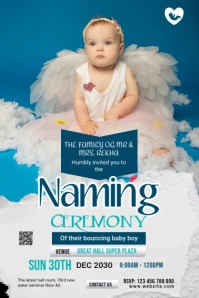 Maximalist Naming Ceremony Pinterest Graphic Pinterest Graphic template