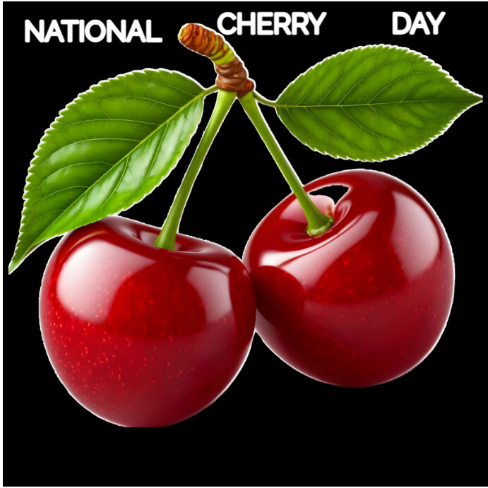 Maximalist National Cheery Day Instagram Post template