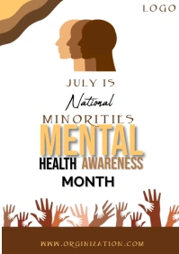 Maximalist National Minorities Mental Health A1 template