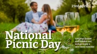 Maximalist National Picnic Day Youtube Thumbnail template