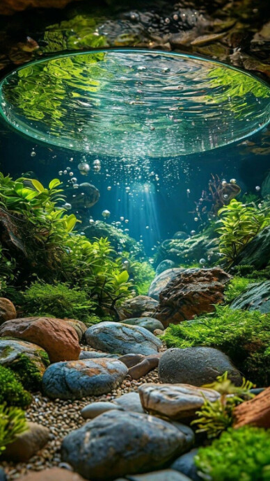 Maximalist Nature  Digital Display (9:16) template