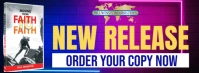 Maximalist New Book Realse Facebook Cover Photo template
