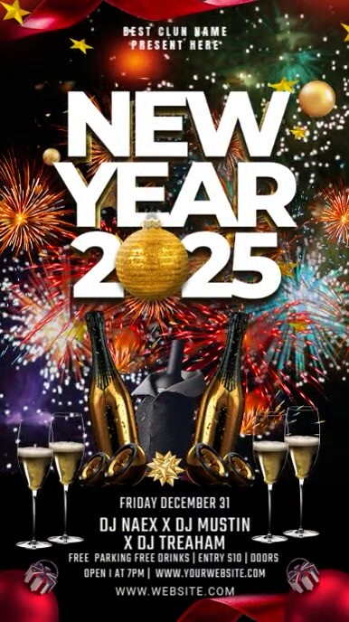 Maximalist New Year Eve Whatsapp Status  Whatsapp Status WhatsApp-Status template