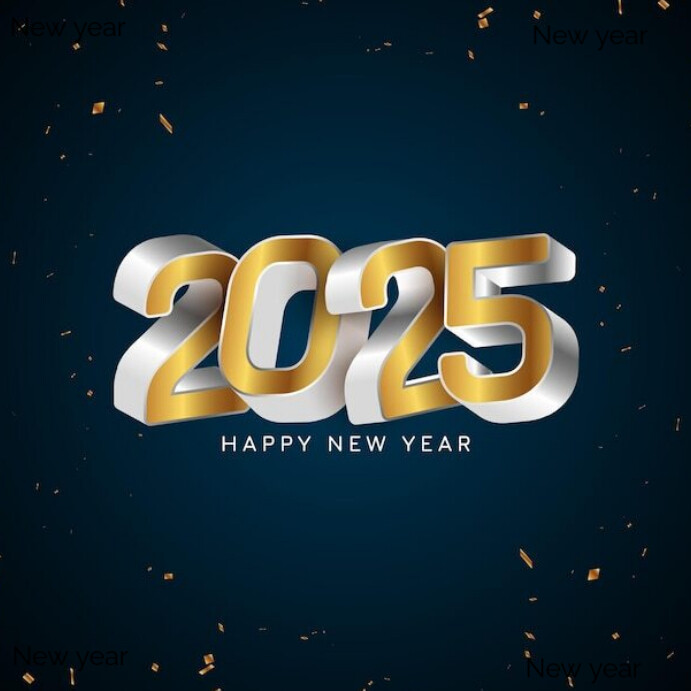 Plantilla de Maximalist New Year Instagram Post | PosterMyWall