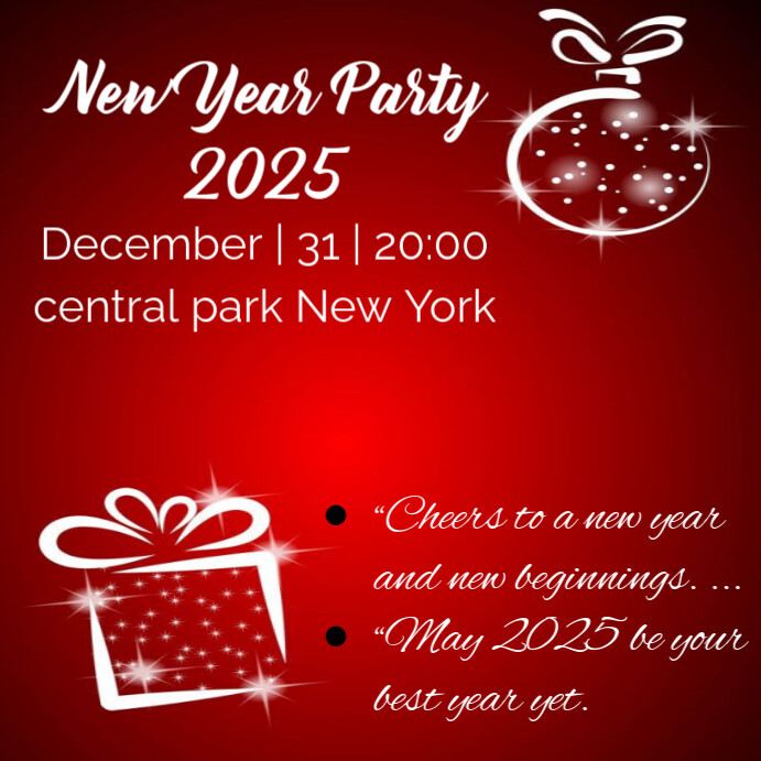Plantilla de Maximalist New Year Party Instagram Post | PosterMyWall