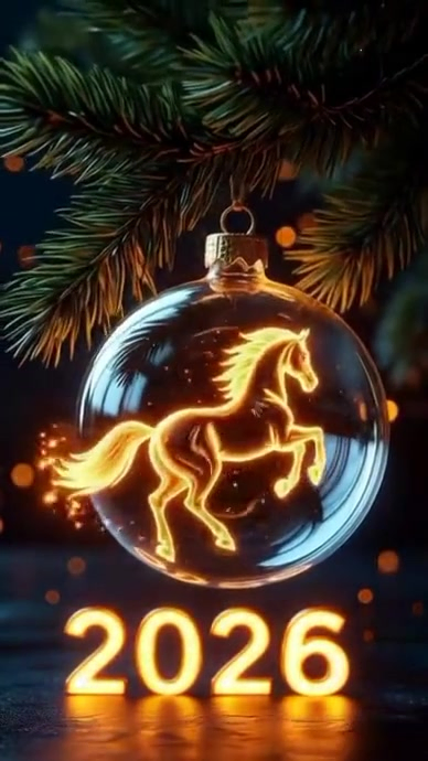 Maximalist New Year Sparkle Background  Digital Display (9:16) template