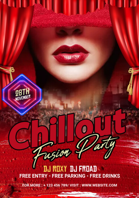 Maximalist Night Club A2 template