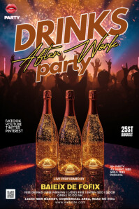 Maximalist Night Club Party Pinterest Graphic Pinterest-grafik template